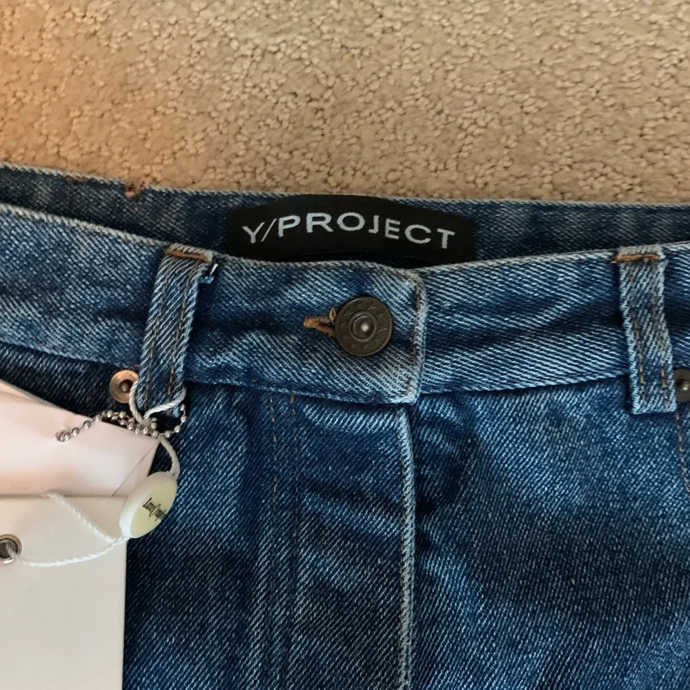 NWT Y/Project Limited Edition Unisex Detachable Jeans - Picture 4 of 7